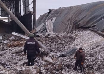 Росіяни знищили авіабомбами ангари із зерном у Вовчанську