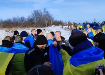 Під час обміну на Хмельниччину повернувся прикордонник, який два роки перебував в полоні