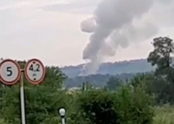 Бійці ГУР уразили польовий склад боєприпасів росіян у Воронезькій області (відео)