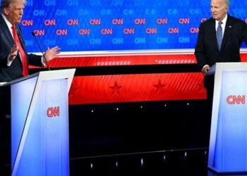 У США відбулися дебати Байдена і Трампа: говорили про Україну