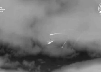 Бійці ГУР вперше знищили гелікоптер за допомогою морського дрона Magura V5