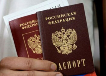 Алып жатқан Херсон және Запорожье облыстарында орыстар төлқұжаттарын халықтың тек 1%-ына ғана таратты