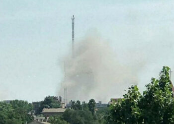 Украина Қарулы Күштері басып алған Херсон қаласында ресейлік әскери бөлімге шабуыл жасады