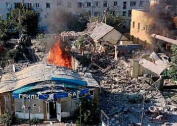 В окупованих Олешках підірвали будинок головного колаборанта