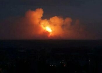 Вночі безпілотники атакували військові об'єкти поблизу Євпаторії