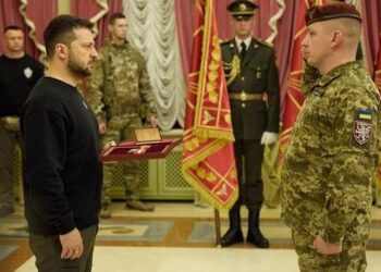 Президент нагородив командира артилерійського підрозділу 80-ї бригади з Львівщини