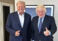 Борис Джонсон та Дональд Трамп під час зустрічі обговорили підтримку України