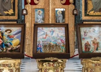 Архистратиг Михаїл та геральдика бригад: в Україні відновили традицію військової ікони