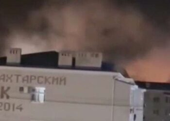 У Краснодарському краї спалахнула пожежа біля аеродрому, звідки росіяни запускають БпЛА