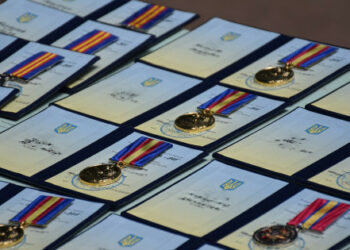 Naczelny Dowódca Sił Zbrojnych Ukrainy zaznaczył wojsko lwowskiej 24 Brygady