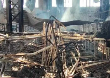 Atak terrorystyczny w Oleniwce był próbą zakłócenia dostaw broni na Ukrainę – GUR