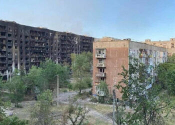 Dziecko i dwie osoby dorosłe zginęły w wyniku rosyjskiego ostrzału Łysyczańska