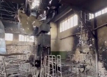 Kolonia z ukraińskimi jeńcami wojennymi w Oleniwce została wysadzona w powietrze przez "Wagnerian"