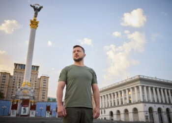 "Naród ukraiński i jego odwaga zainspirowały cały świat"