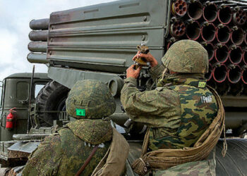 Okupanci zwrócili swoje MLRS w stronę Enerhodaru i przygotowują prowokację