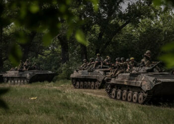 Siły Zbrojne Ukrainy utraciły kontrolę nad Metiolkinem koło Siewierodoniecka