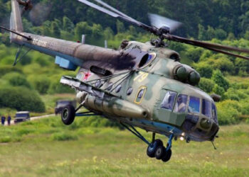 Strzelcy przeciwlotniczy Sił Zbrojnych Ukrainy zestrzelili rosyjskiego Mi-8, który poleciał na ratunek pilotowi zestrzelonego Su-25