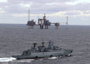 NATO wzmacnia ochronę w pobliżu platform wydobywczych na Morzu Północnym
