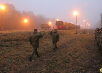 Na Białoruś zaczęły przybywać eszelony rosyjskiego wojska