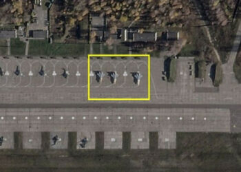 Rosyjskie MiG-31 i kontenery do przechowywania pocisków Dagger zostały zauważone na Białorusi