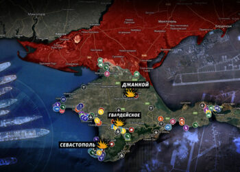 Dziennikarze zgromadzili bazę rosyjskich obiektów wojskowych na Krymie (foto, wideo)