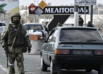 Okupanci w Zaporożu w Sylwestra wprowadzają całodobową godzinę policyjną