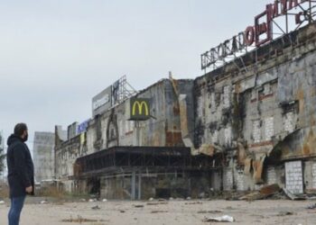 Brytyjski wywiad poinformował o celu rosyjskiego ostrzału wyzwolonego Chersonia