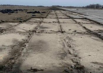 Kierownik lotniska w Zaporożu został oskarżony o demontaż pasa startowego