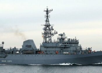 Внаслідок атаки дронів російський корабель «Іван Хурс» серйозно пошкоджений