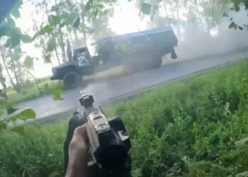 ГУР показало відео засідки на росіян від чеченських бійців батальйону Дудаєва