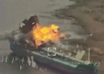 Повітряні сили показали відео знищення російського пункту управління (відео)