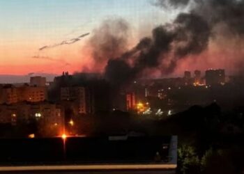 Невідомі дрони атакували Бєлгород та нафтобазу у Краснодарському краї (фото, відео)