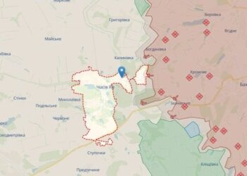 У районі Часового Яру росіяни зосередили близько 25 тис. військовослужбовців