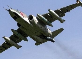 На Донеччині бійці Нацгвардії знищили російський штурмовик Су-25