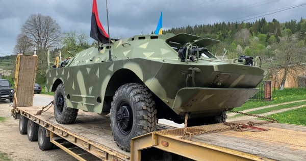 Drohobych biznismeni Dulibyanyki predali SU BRDM-2 vojsci