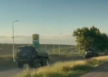 Osvajači su počeli da voze stubove opreme prema regionu Zaporizhia