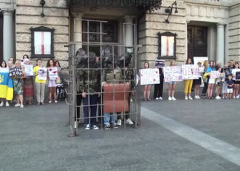 Rođaci branilaca "Azovstala" održali miting u Lvivu: video