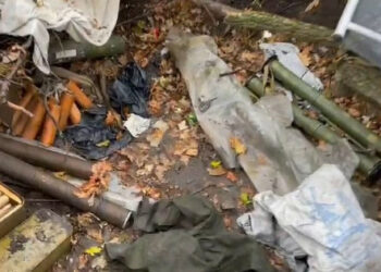 Ukrajinski graničari pokazali napuštene položaje okupatora u regionu Donetsk