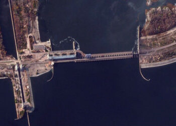 Ruska vojska oštetila branu HPP Kahovka