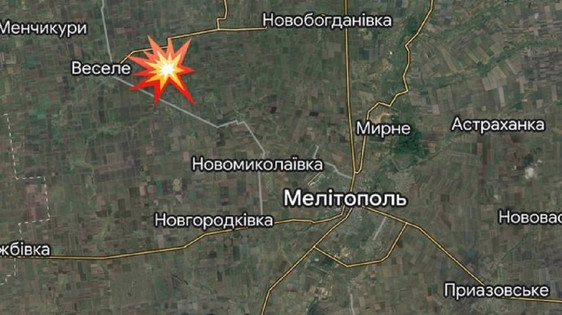 Oružane snage Ukrajine uništile rusku vojnu bazu u blizini Melitopolja