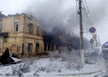 Dve osobe su poginule ruskim granatiranjem Kupijanska (foto)