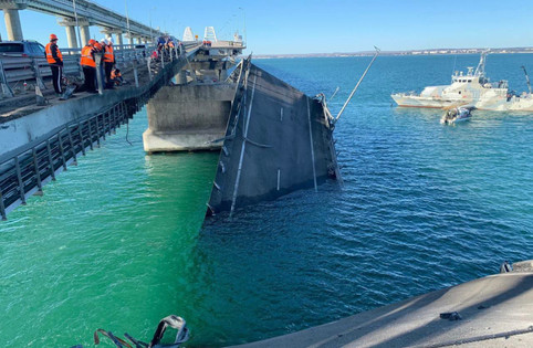 Krimski most biće popravljen do sledeće jeseni, kažu britanski obaveštajci