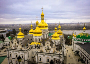 U Kjevo-Pečersk Lavri, sveštenici i parohijani se mole za okupatore