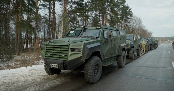 Kanada predala oklopna borbena vozila Rošela graničarima (foto, video)