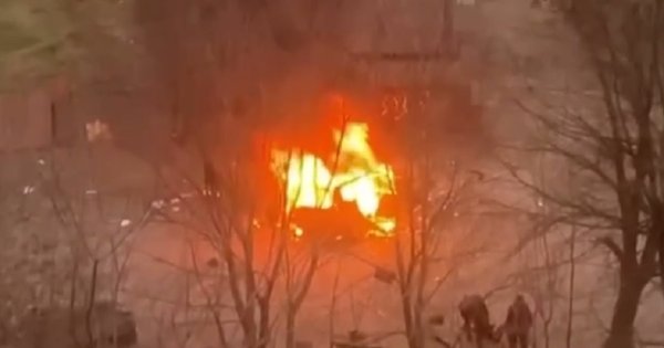 У Мелітополі підірвали автомобіль з одним із місцевих колаборантів