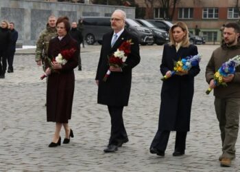 Володимир Зеленський перебуває з візитом у Львові