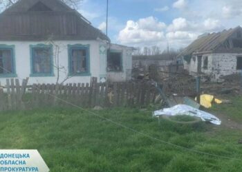 Двоє чоловіків загинули від влучання російського снаряда на Донеччині (фото)