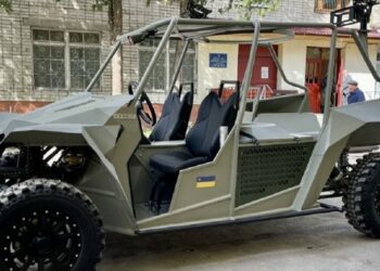 У львівському училищі розробили унікальне багі для військових на передовій