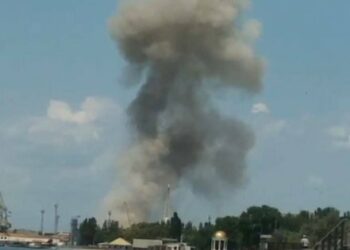 ЗСУ завдали масованого удару по важливих для окупантів об’єктах у Бердянську