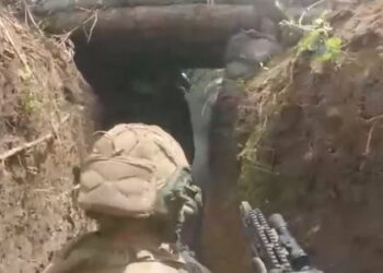 ССО показали відео знищення окупантів у їхніх окопах на Південному напрямку